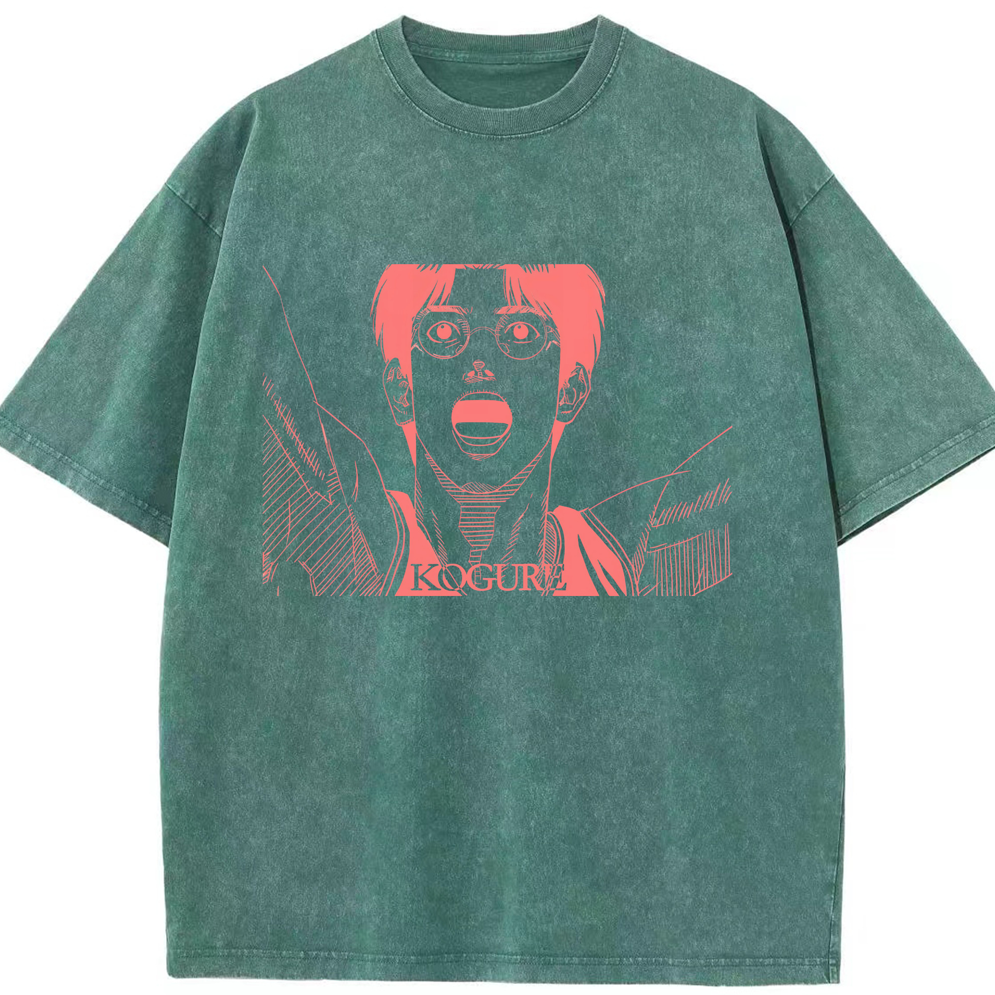 （画像用） SLAM DUNK／スラムダンク 綿100% ヴィンテージ風 半袖Tシャツ（フロントプリント）